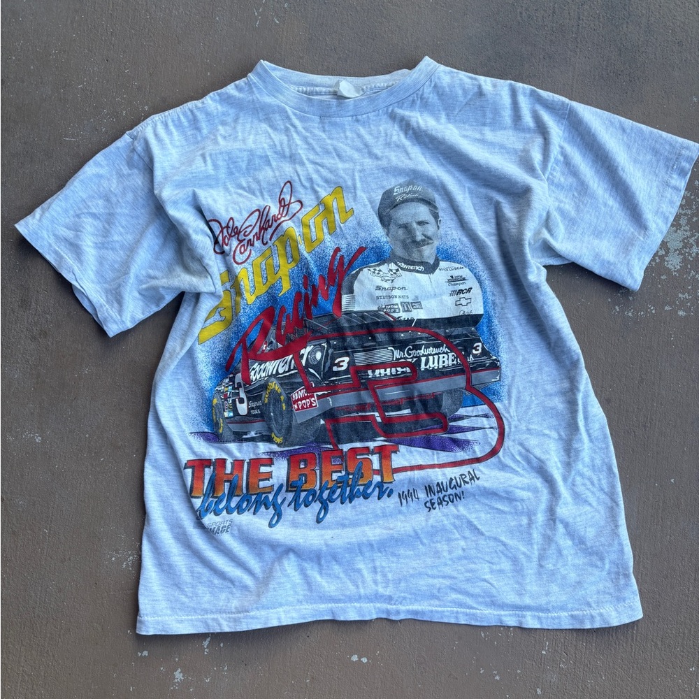 Vintage Dale Earnhardt 1994 Racing Graphic T-Shirt - Men